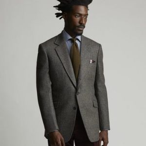 Huntsman Gray Sport Coat from Savile Row London